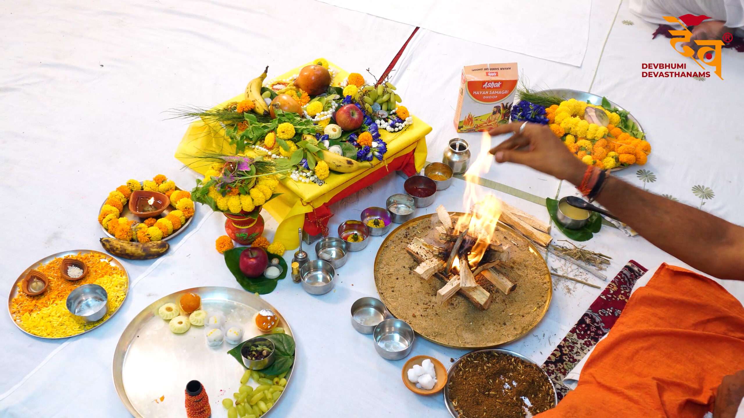 A Glimpse of Navgrah Shanti Puja with Havan